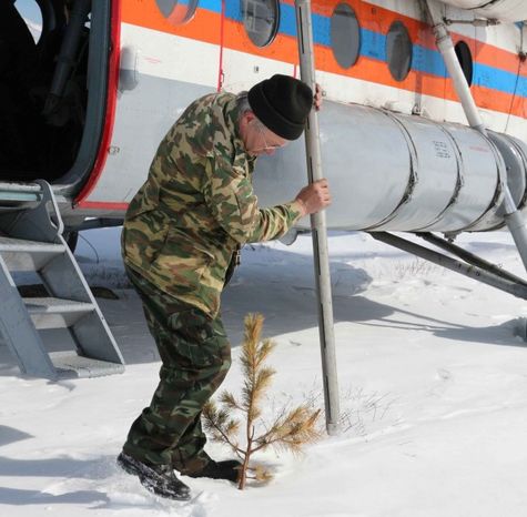 Оценка запасов снега в горах Хакасии